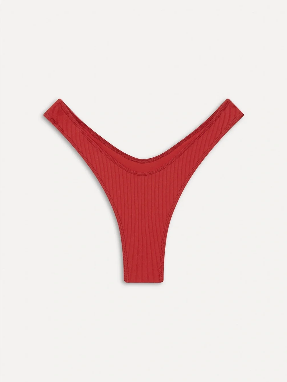 NWT FRANKIE’S BIKINIS Romeo Top & Full Moon Bottoms Bikini Set in Cherry